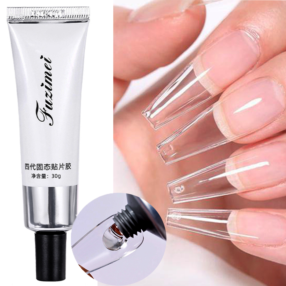 Nail Art Ombre - 30/20/10 جرام الصلبة لينة وهمية مسمار