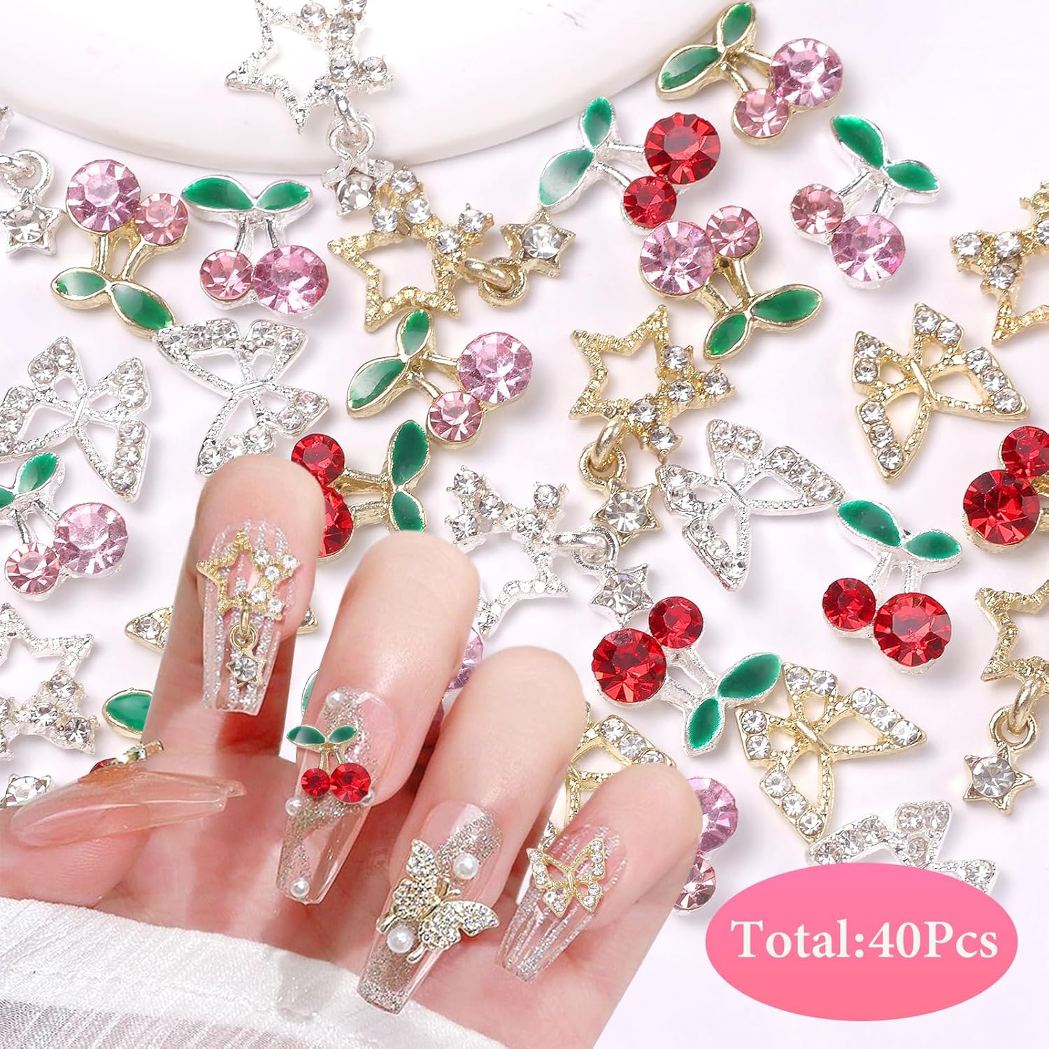 40 جهاز كمبيوتر شخصى سبيكة مسم - مراجعة Nail Art Valentines Day وسعره