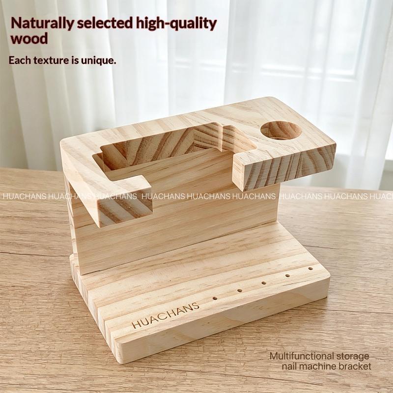 حامل خشبي لأدوات تدريب الأظافر - مراجعة Nail Drill Machine وسعره