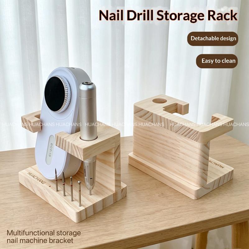 حامل خشبي لأدوات تدريب الأظافر - مراجعة Nail Drill Machine وسعره
