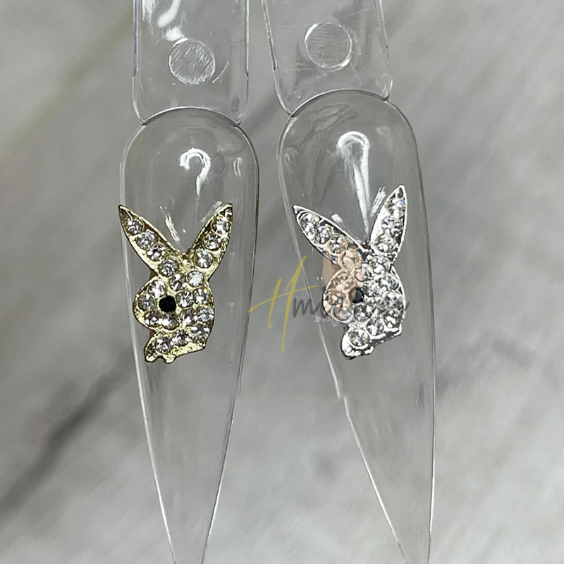 زينة أظافر على شكل رؤوس أرانب  - مراجعة Nail Art Valentines Day وسعره
