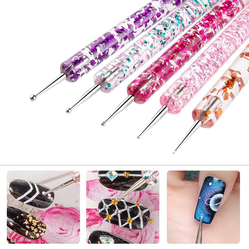 مانيكير مجموعات فرش التنقيط ال - مراجعة Nail Art Ombre وسعره